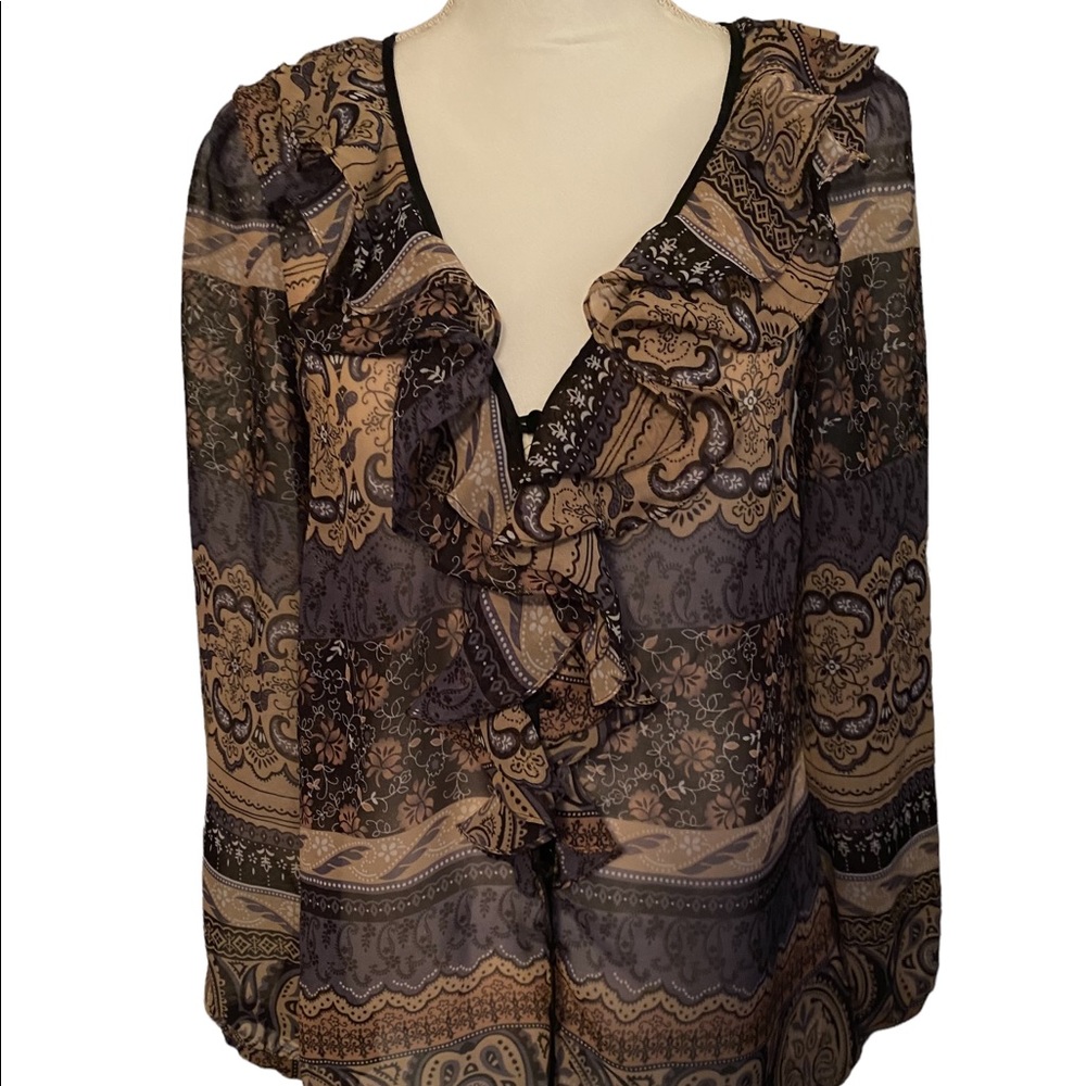 Ladies Floral blouse -A